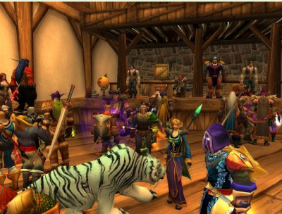 World of Warcraft Screenshot from Conference Web site