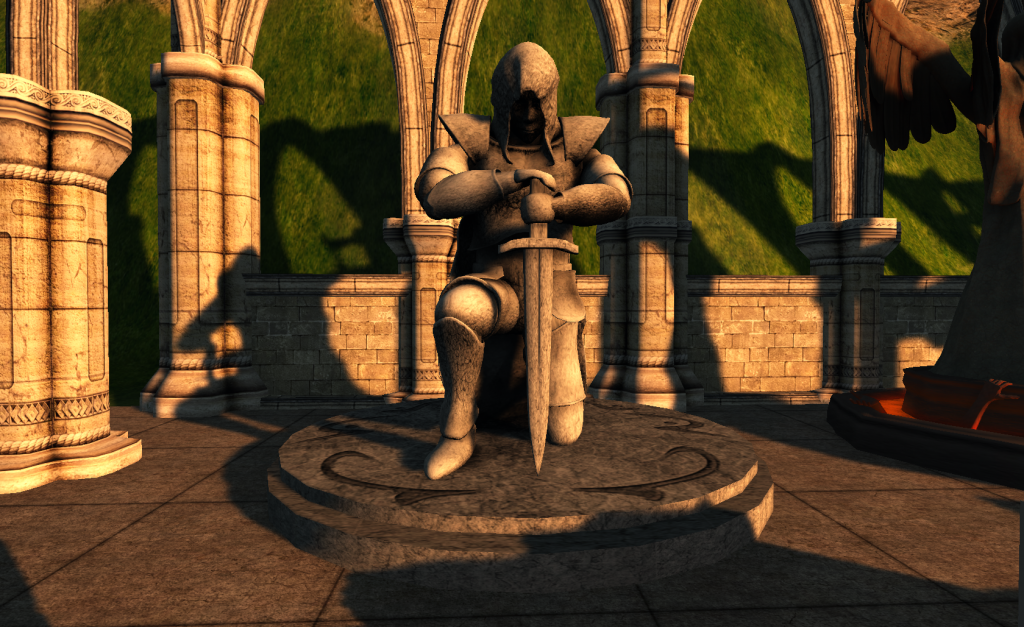 Knight Sculpture