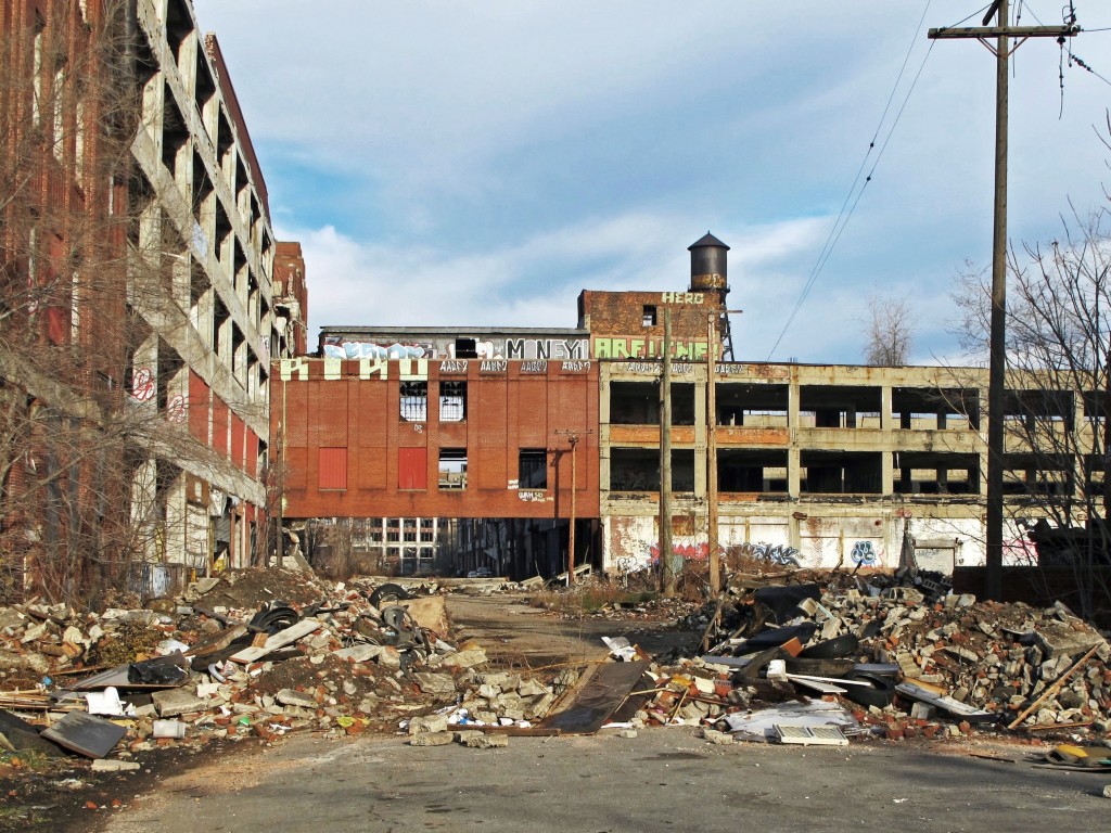 Old Packard Plant Detroit - from AcrylicArtist on morgueFile