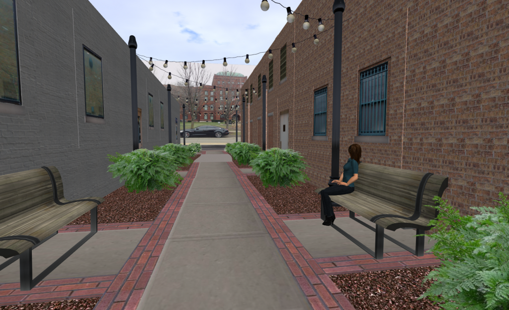 Downtown Alley in 3D