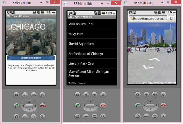 Chicago Map Tour Screen Shots