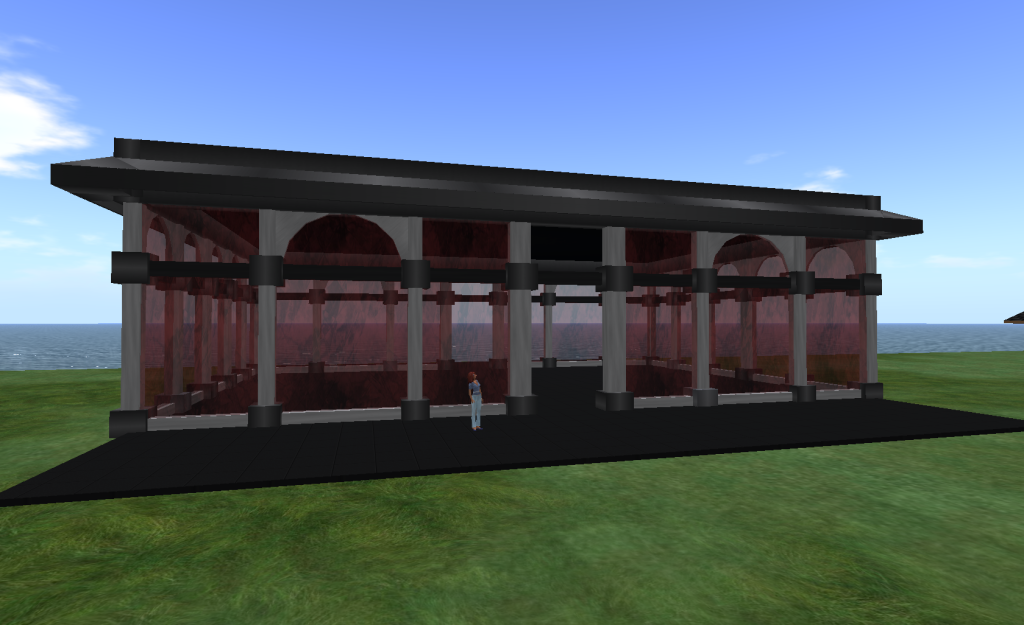 Building created in OpenSim