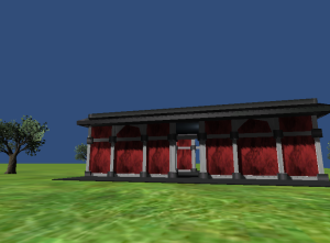 Test import of OpenSim object into Unity3D