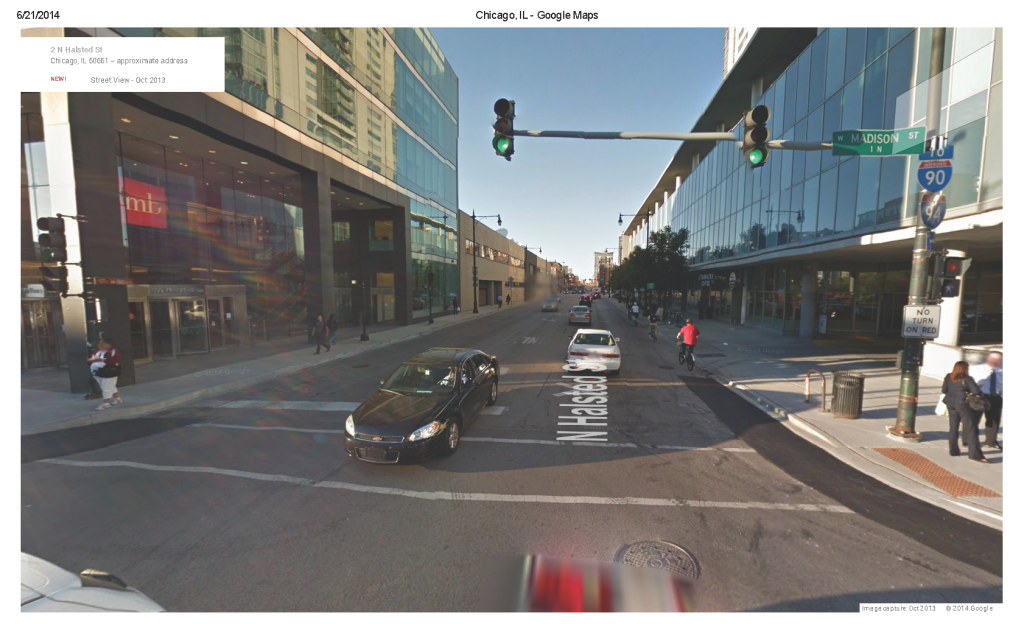 Google Street View of Halstead