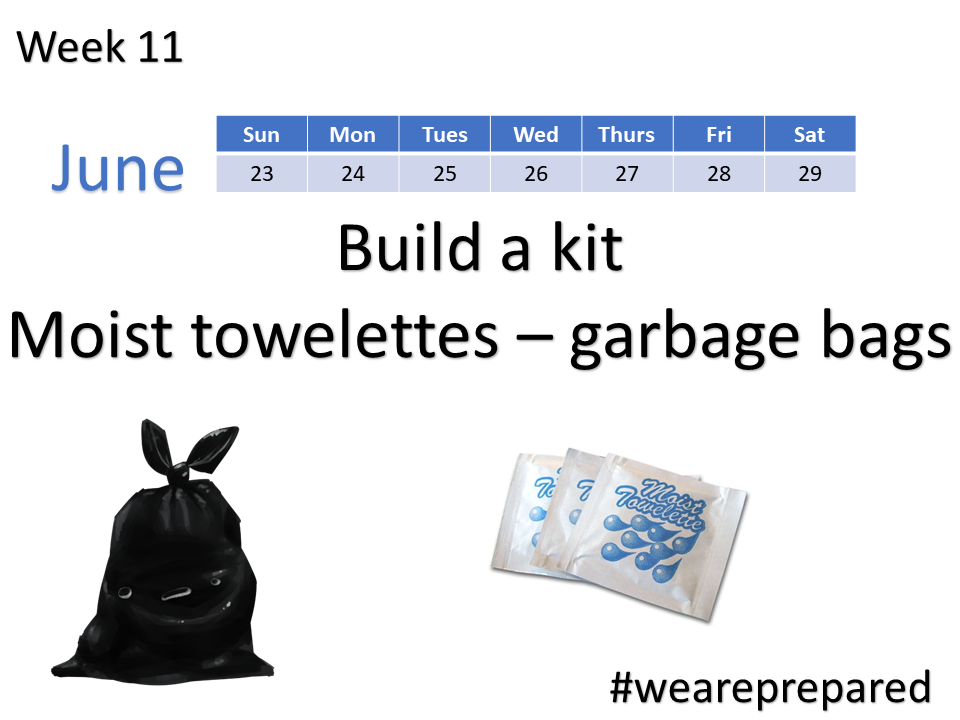 Build a Kit - Garbage bags - week 11