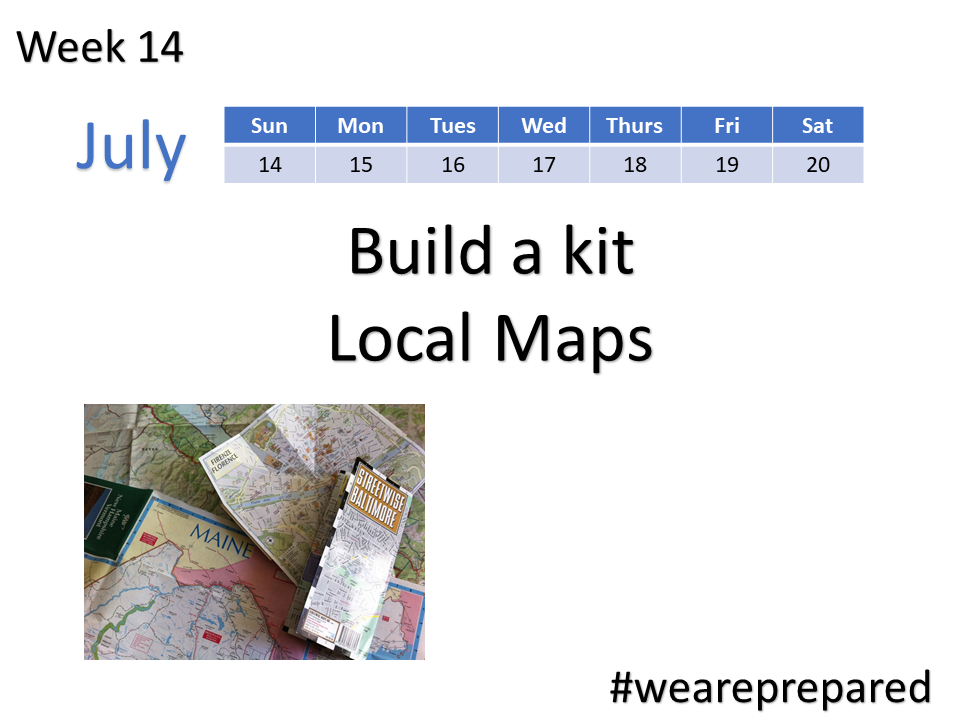 Build a kit Local Maps week 14
