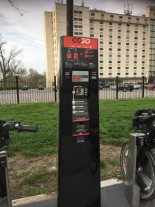 CoGo Bike Share Pay Kiosk